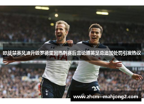 欧战禁赛风波升级罗德里因热刺赛后言论遭英足总追加处罚引发热议 欧战禁赛风波升级罗德里因热刺赛后言论遭英足总追加处罚引发热议